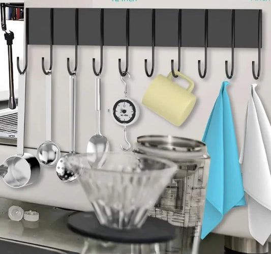 All-in-One Magnetic Fridge Rack — Multifunctional Holder for Spices, Towels, and Kitchen Utensils