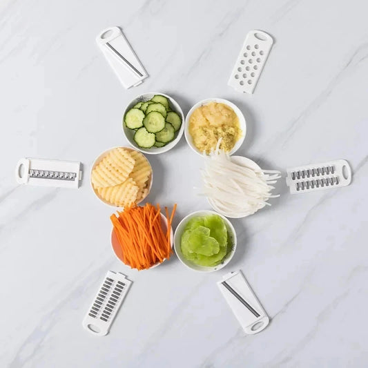 Speedy 9-in-1 Vegetable Cutter — Manual Slicer & Shredder to Cut Kitchen Prep Time in Half