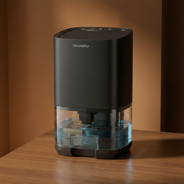 Portable & Quiet Air Dehumidifier — Compact Moisture Absorber for Home, Bedroom & Office